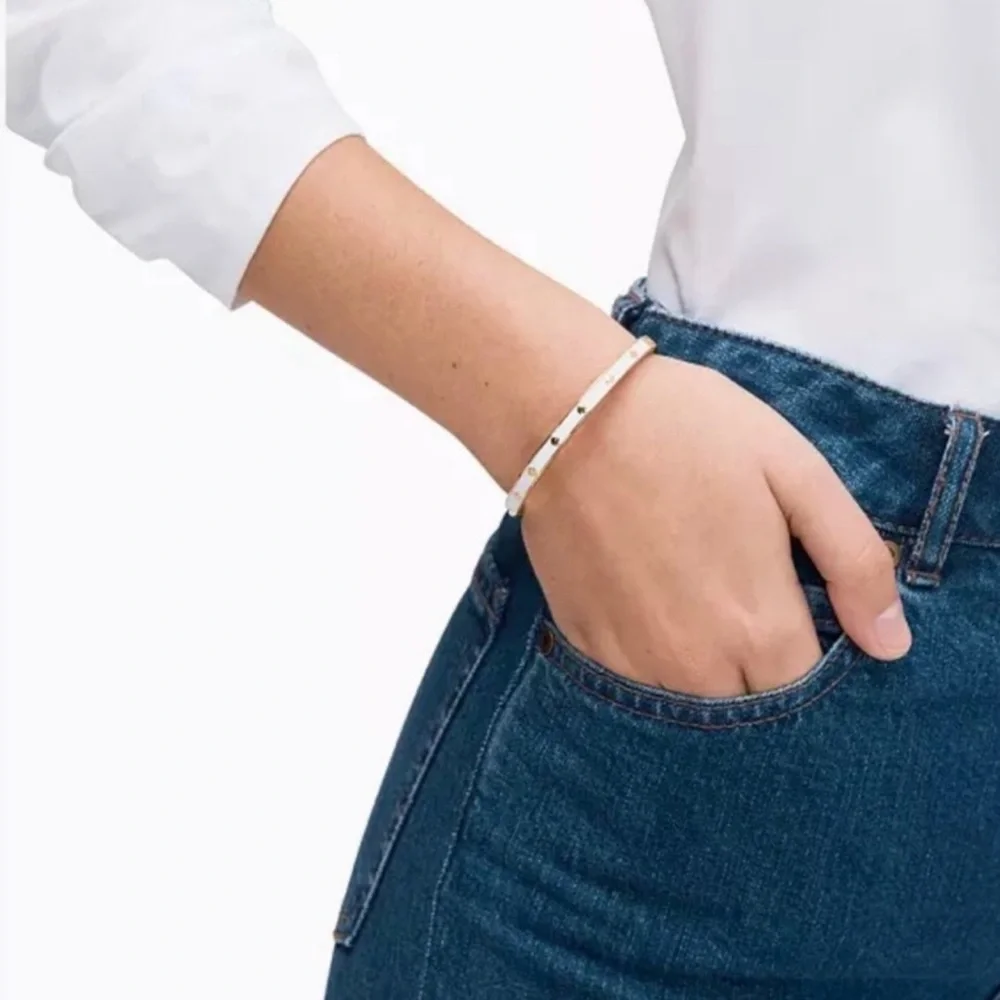 Kate Spade Spot The Spade Bangle Bracelet - Picture 4 of 5